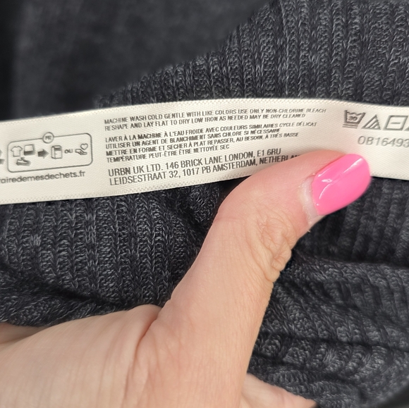 New Anthropologie Daily Practice Turtleneck Side Slit Dress Small - Picture 5 of 8